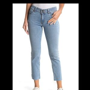 Hudson Ginny cropped straight jeans size 26